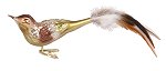 Large Woodlands Bird<br>Clip-on Inge-glas Ornament